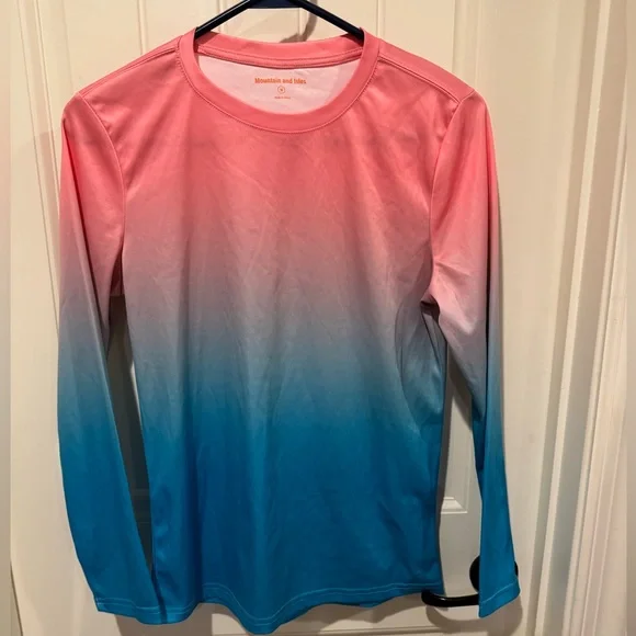 Mountains & Isle Wayfinder Sun Protection Shirt Ombre Paddle Board Surf - Picture 1 of 6